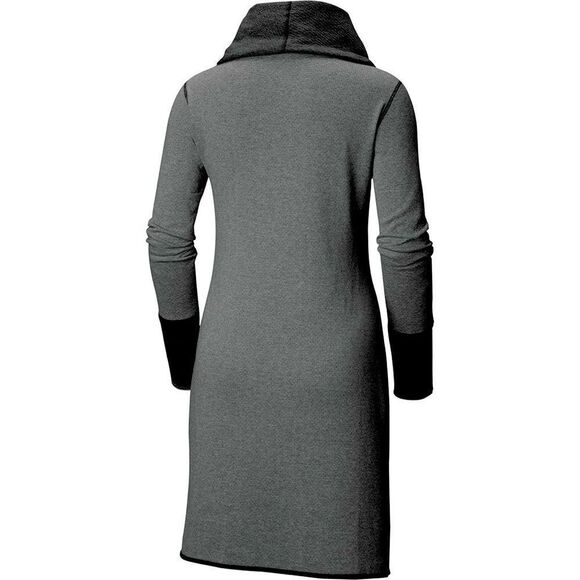 Columbia Dress Winter Dream Reversible black grey trim/grey blk trim sleeve L - Picture 4 of 16